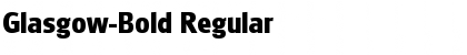 Download Glasgow-Bold Regular Font Title Preview