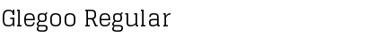 Download Glegoo Regular Font Title Preview