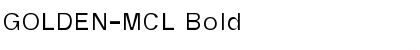 Download GOLDEN-MCL Bold Font Title Preview