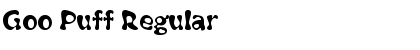 Download Goo Puff Regular Font Title Preview