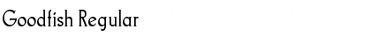Download Goodfish Regular Font Title Preview