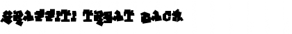 Download Graffiti Treat Back Font Title Preview