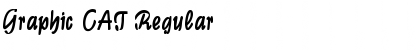 Download Graphic CAT Regular Font Title Preview