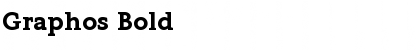 Download Graphos Bold Font Title Preview