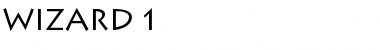Download Wizard 1 Regular Font Title Preview