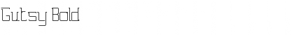 Download Gutsy Bold Font Title Preview