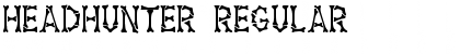 Download Headhunter Regular Font Title Preview