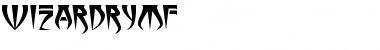 Download WizardryMF Regular Font Title Preview