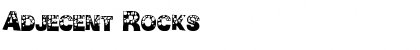 Download Adjecent Rocks Regular Font Title Preview