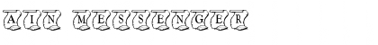 Download AIN Messenger Regular Font Title Preview