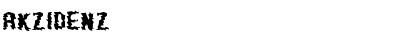 Download Akzidenz Regular Font Title Preview