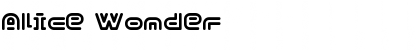 Download Alice Wonder Regular Font Title Preview