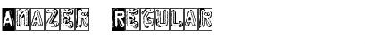 Download Amazer Regular Font Title Preview