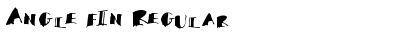 Download Angle fin Regular Font Title Preview