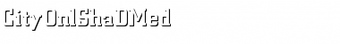 Download CityOnlShaDMed Regular Font Title Preview