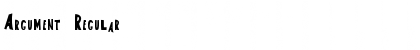 Download Argument Regular Font Title Preview