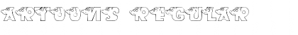Download ARTOONS Regular Font Title Preview