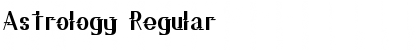 Download Astrology Regular Font Title Preview