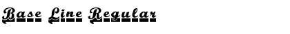 Download Base Line Regular Font Title Preview