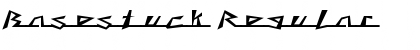 Download Basestuck Regular Font Title Preview