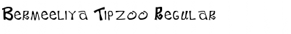 Download Bermeeliya Tipzoo Regular Font Title Preview