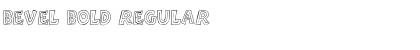 Download BEVEL BOLD Regular Font Title Preview
