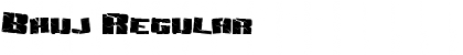 Download Bhuj Regular Font Title Preview