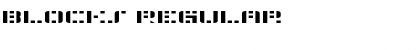 Download Blocks Regular Font Title Preview