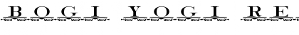 Download Bogi Yogi Regular Font Title Preview
