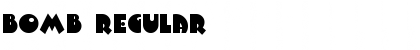 Download bomb Regular Font Title Preview