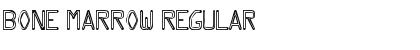Download BONE MARROW Regular Font Title Preview
