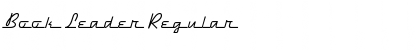 Download Book Leader Regular Font Title Preview