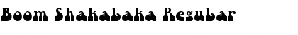 Download Boom Shakalaka Regular Font Title Preview