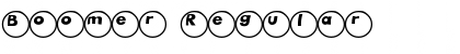 Download Boomer Regular Font Title Preview