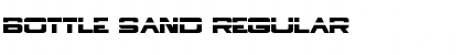 Download Bottle Sand Regular Font Title Preview