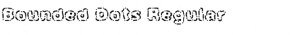 Download Bounded Dots Regular Font Title Preview