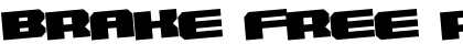 Download Brake Free Regular Font Title Preview