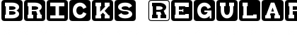 Download bricks Regular Font Title Preview