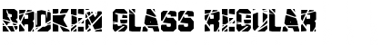Download Broken Glass Regular Font Title Preview