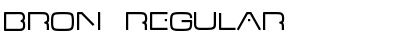 Download Bron Regular Font Title Preview