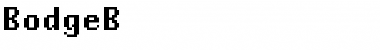 Download Bodge Bold Font Title Preview