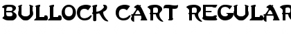 Download Bullock Cart Regular Font Title Preview