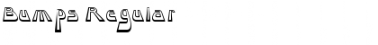 Download Bumps Regular Font Title Preview