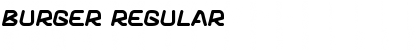 Download Burger Regular Font Title Preview