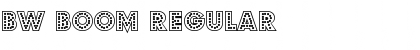 Download Bw Boom Regular Font Title Preview