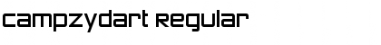 Download Campzydart Regular Font Title Preview