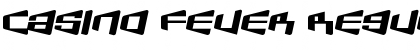 Download Casino Fever Regular Font Title Preview