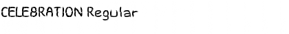Download CELEBRATION Regular Font Title Preview