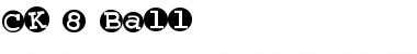 Download CK 8 Ball Regular Font Title Preview