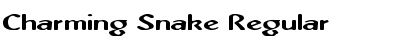 Download Charming Snake Regular Font Title Preview